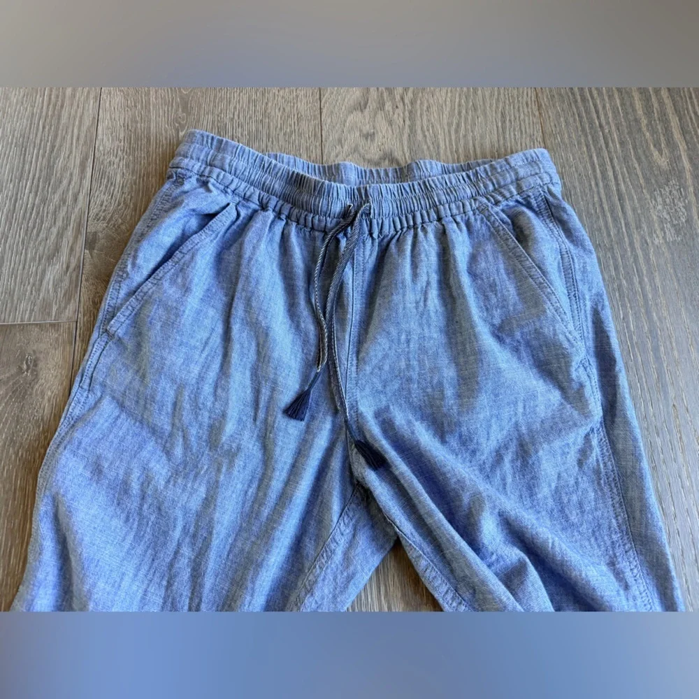 J. Crew Point Sur Seaside Chambray Pants Size 2